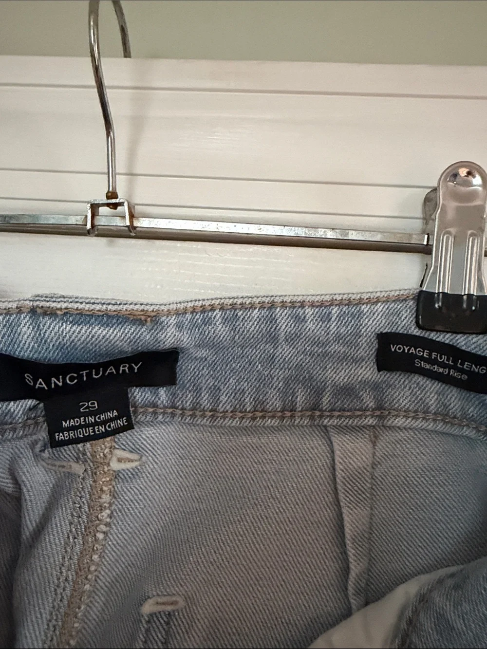 NWOT Sanctuary Voyage Standard Rise Wide Leg Women’s Jeans 29